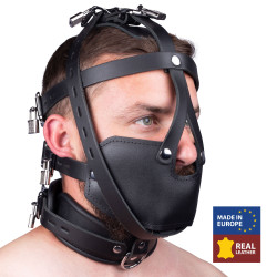 The Red Masque en cuir pour Esclave